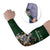 Custom Rugby Southern Hemisphere Arm Sleeves Argentina AUNZ South Africa Mascot Green - Polynesian Pride