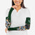 Custom Rugby Southern Hemisphere Arm Sleeves Argentina AUNZ South Africa Mascot Green - Polynesian Pride
