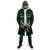 Custom Rugby Southern Hemisphere Cloak Argentina AUNZ South Africa Mascot Green - Polynesian Pride