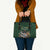 Custom Rugby Southern Hemisphere Leather Bag Argentina AUNZ South Africa Mascot Green - Polynesian Pride