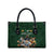Custom Rugby Southern Hemisphere Leather Bag Argentina AUNZ South Africa Mascot Green - Polynesian Pride