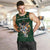 Custom Rugby Southern Hemisphere Men Tank Top Argentina AUNZ South Africa Mascot Green - Polynesian Pride
