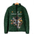 Custom Rugby Southern Hemisphere Padded Jacket Argentina AUNZ South Africa Mascot Green - Polynesian Pride