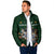 Custom Rugby Southern Hemisphere Padded Jacket Argentina AUNZ South Africa Mascot Green - Polynesian Pride