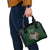Custom Rugby Southern Hemisphere Shoulder Handbag Argentina AUNZ South Africa Mascot Green - Polynesian Pride