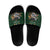 Custom Rugby Southern Hemisphere Slide Sandals Argentina AUNZ South Africa Mascot Green - Polynesian Pride
