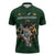 Custom Rugby Southern Hemisphere Zipper Polo Shirt Argentina AUNZ South Africa Mascot Green - Polynesian Pride