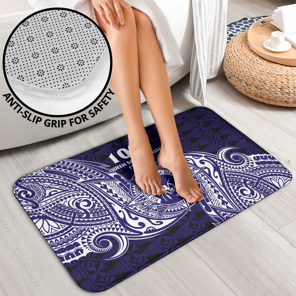 Tonga Queen Salote College 100th Years Bathroom Set Est 1926 Tongan Ngatu Tapa - Polynesian Pride