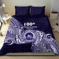 Tonga Queen Salote College 100th Years Bedding Set Est 1926 Tongan Ngatu Tapa - Polynesian Pride