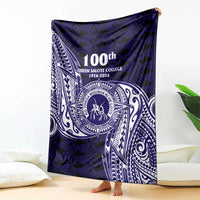 Tonga Queen Salote College 100th Years Blanket Est 1926 Tongan Ngatu Tapa - Polynesian Pride