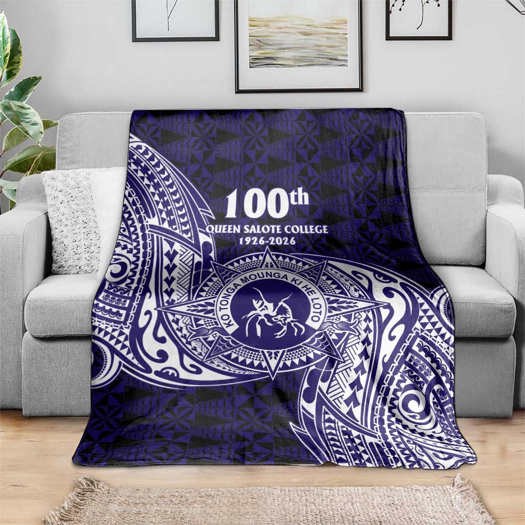 Tonga Queen Salote College 100th Years Blanket Est 1926 Tongan Ngatu Tapa - Polynesian Pride