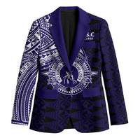 Tonga Queen Salote College 100th Years Blazer Est 1926 Tongan Ngatu Tapa - Polynesian Pride