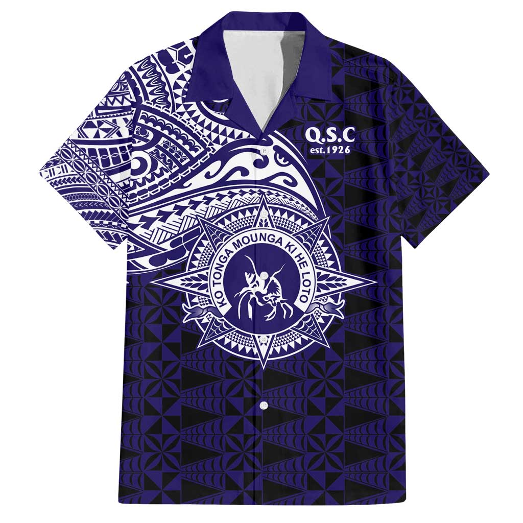 Tonga Queen Salote College 100th Years Family Matching Long Sleeve Bodycon Dress and Hawaiian Shirt Est 1926 Tongan Ngatu Tapa - Polynesian Pride