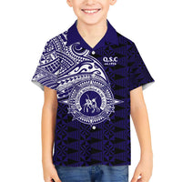 Tonga Queen Salote College 100th Years Family Matching Short Sleeve Bodycon Dress and Hawaiian Shirt Est 1926 Tongan Ngatu Tapa - Polynesian Pride