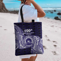Tonga Queen Salote College 100th Years Tote Bag Est 1926 Tongan Ngatu Tapa - Polynesian Pride