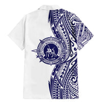 Tonga Queen Salote College 100th Years Family Matching Mermaid Dress and Hawaiian Shirt White Tonga Kupesi Uniquely Pacific Art - Polynesian Pride