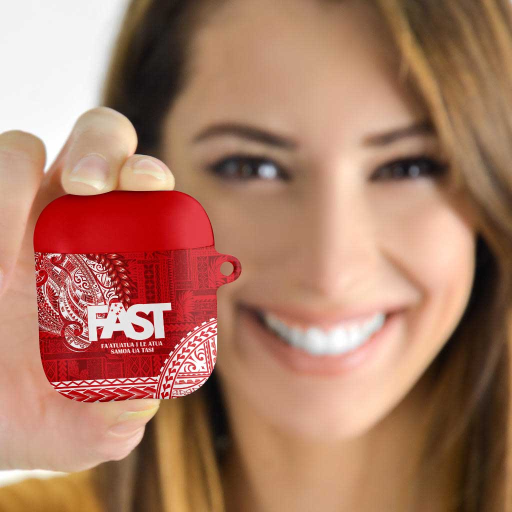 Samoa FAST AirPods Case Samoan Motif Patterns - Polynesian Pride