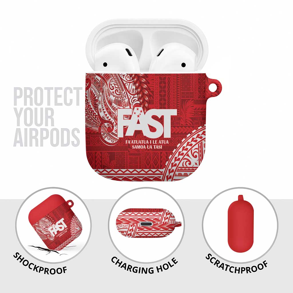 Samoa FAST AirPods Case Samoan Motif Patterns - Polynesian Pride