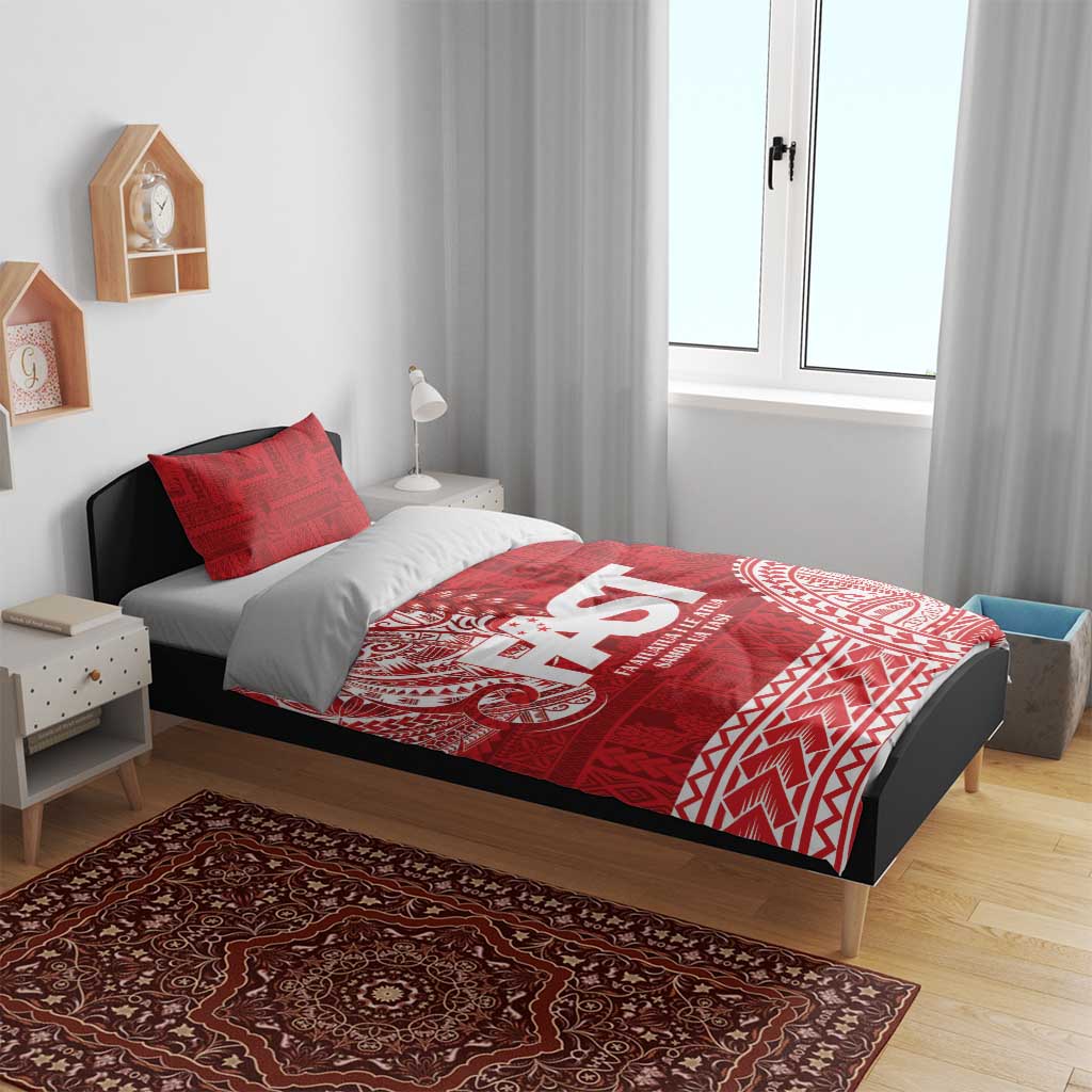 Samoa FAST Bedding Set Samoan Motif Patterns - Polynesian Pride
