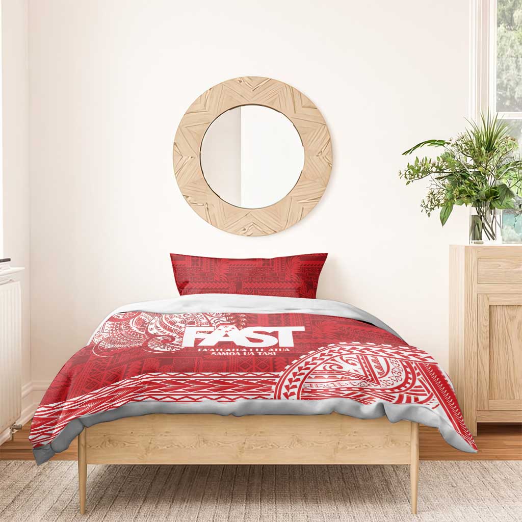 Samoa FAST Bedding Set Samoan Motif Patterns - Polynesian Pride