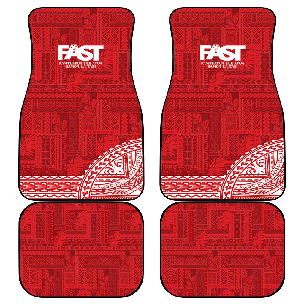 Samoa FAST Car Mats Samoan Motif Patterns - Polynesian Pride