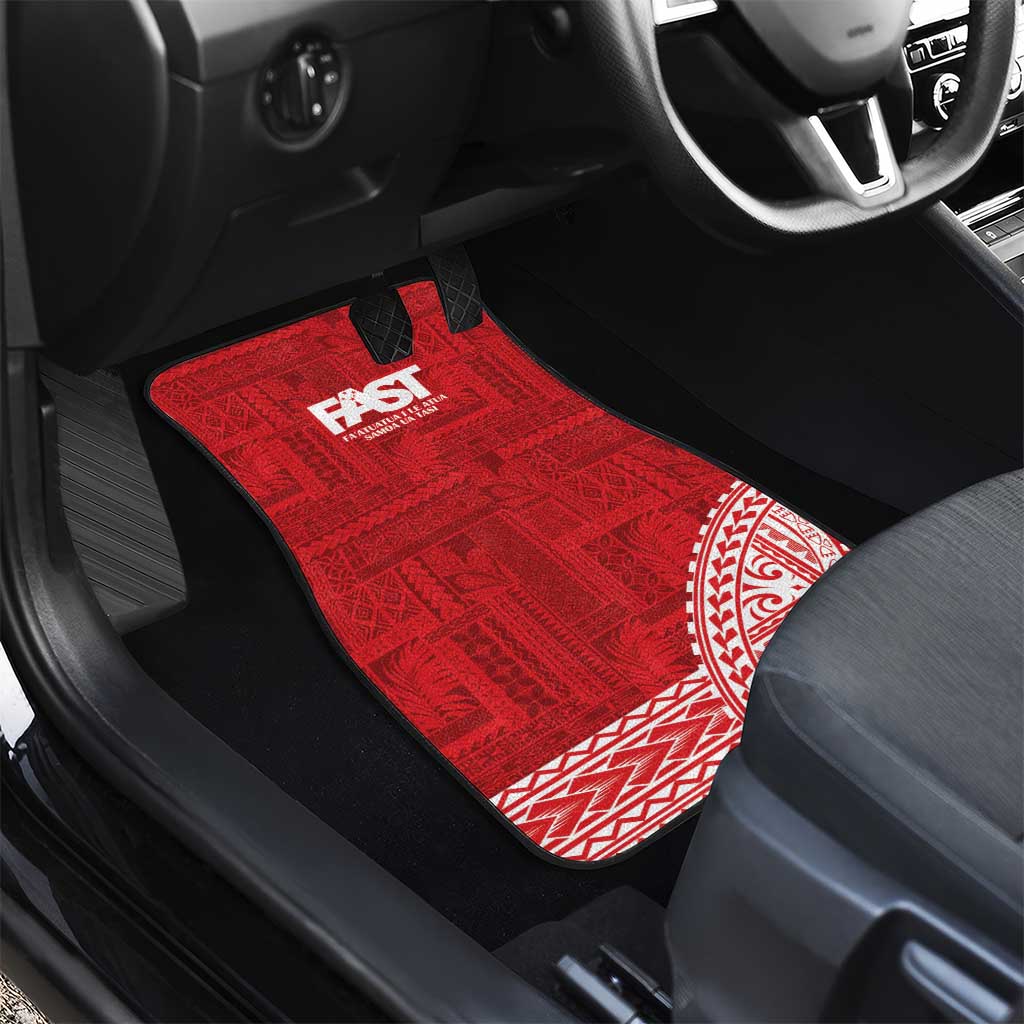 Samoa FAST Car Mats Samoan Motif Patterns - Polynesian Pride