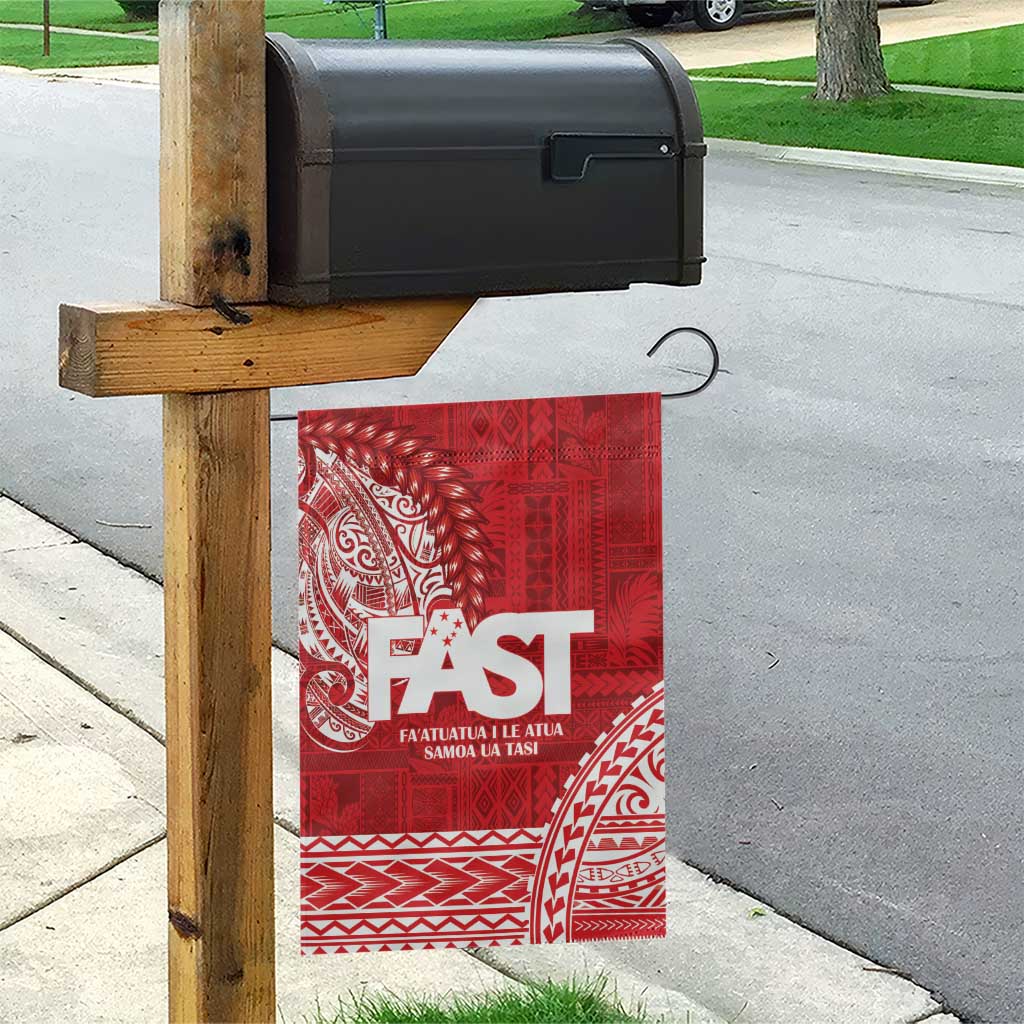 Samoa FAST Garden Flag Samoan Motif Patterns - Polynesian Pride