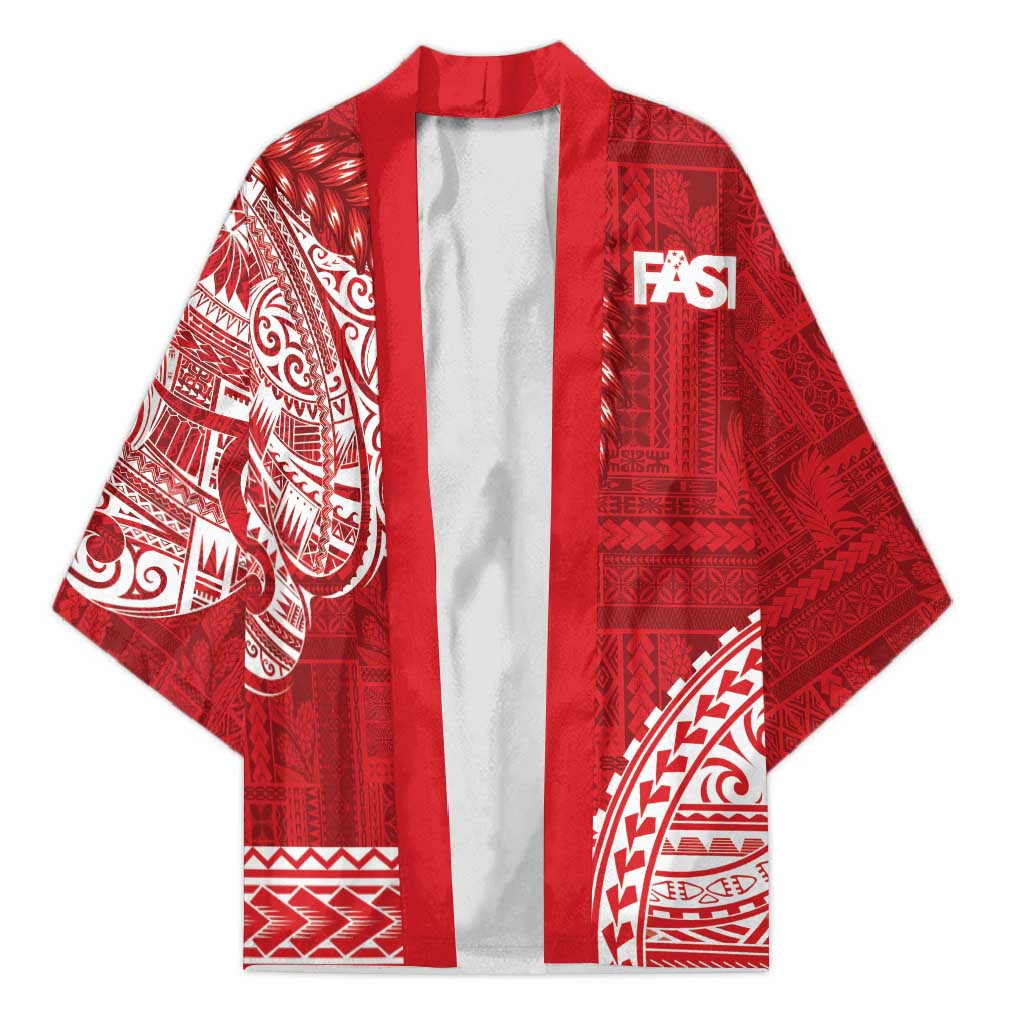 Samoa FAST Kimono Samoan Motif Patterns - Polynesian Pride