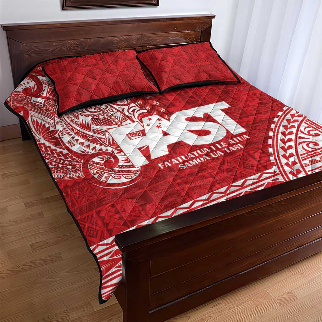 Samoa FAST Quilt Bed Set Samoan Motif Patterns - Polynesian Pride