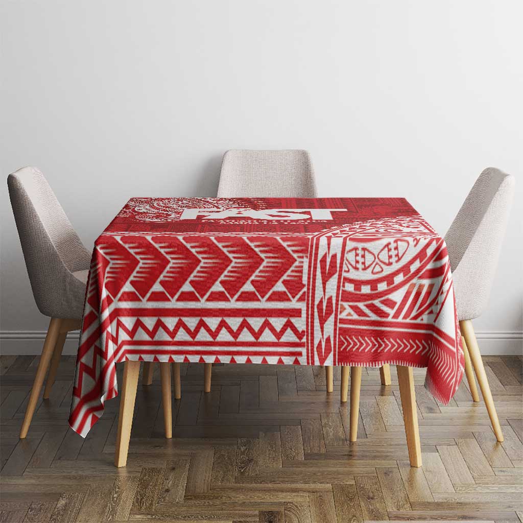 Samoa FAST Tablecloth Samoan Motif Patterns - Polynesian Pride