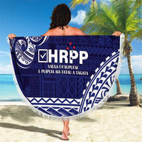 Samoa HRPP Beach Blanket Samoan Motif Patterns - Polynesian Pride