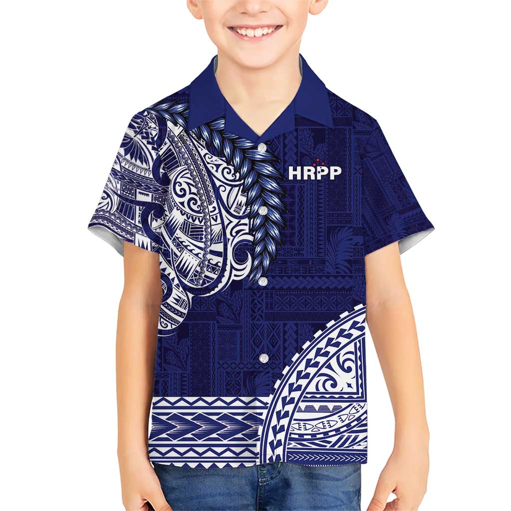Samoa HRPP Hawaiian Shirt Samoan Motif Patterns - Polynesian Pride
