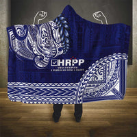 Samoa HRPP Hooded Blanket Samoan Motif Patterns - Polynesian Pride