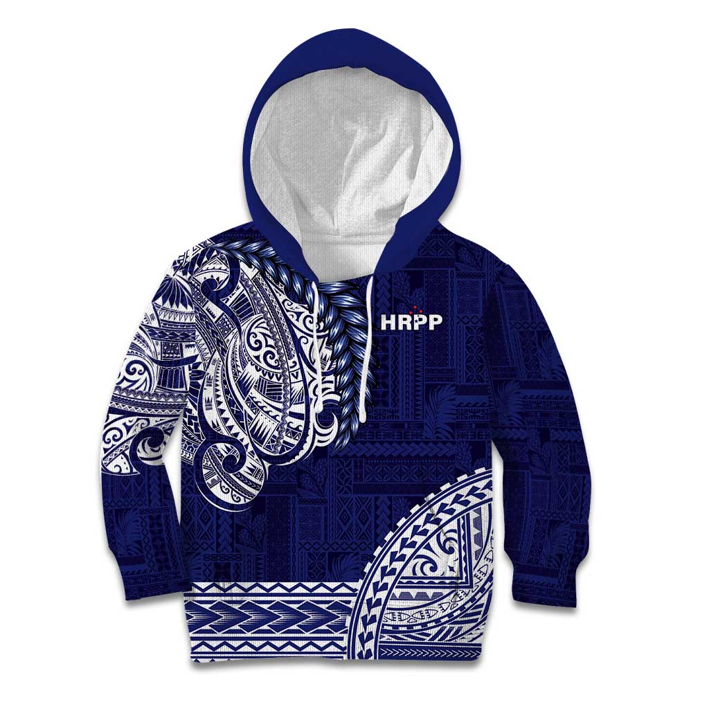 Samoa HRPP Kid Hoodie Samoan Motif Patterns - Polynesian Pride
