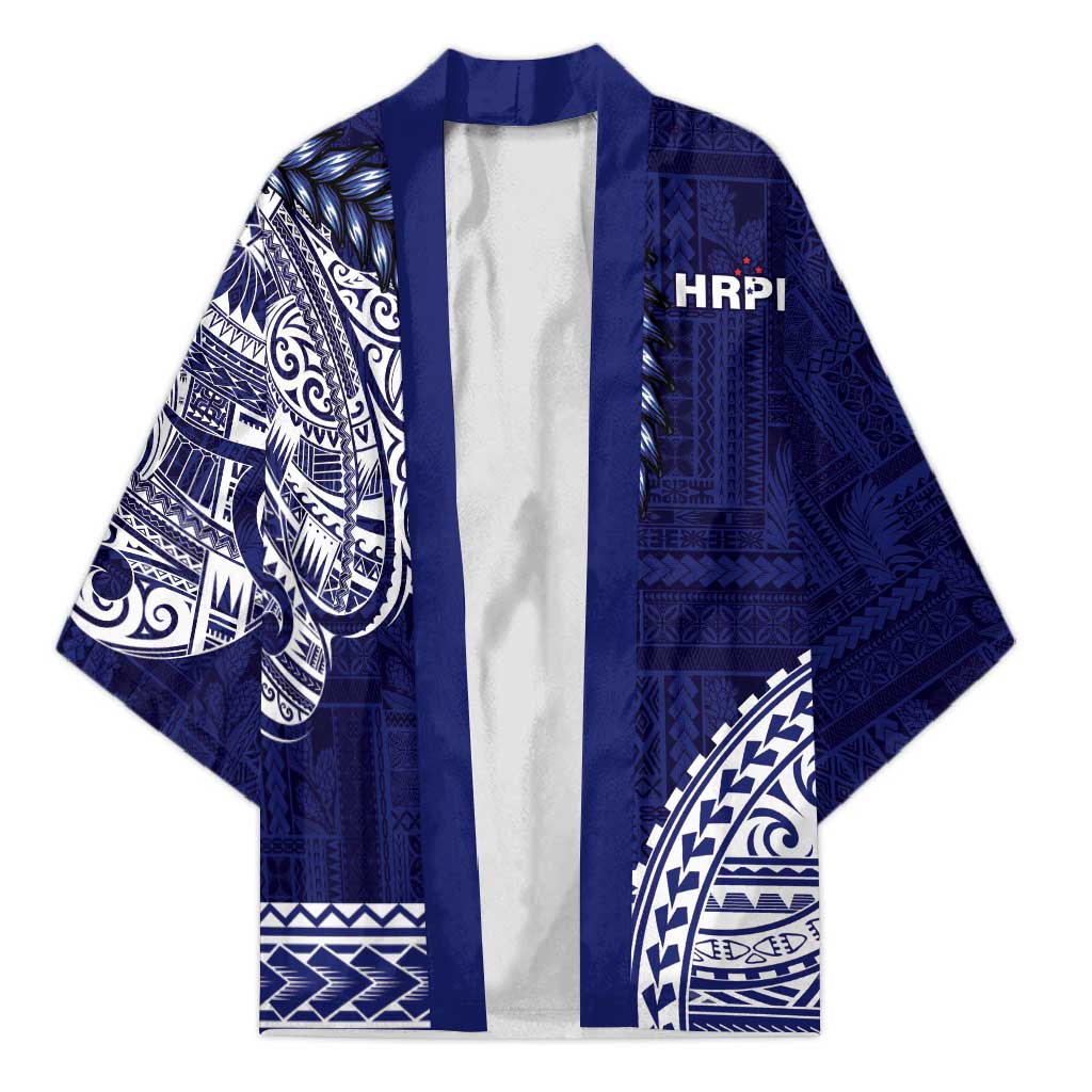 Samoa HRPP Kimono Samoan Motif Patterns - Polynesian Pride