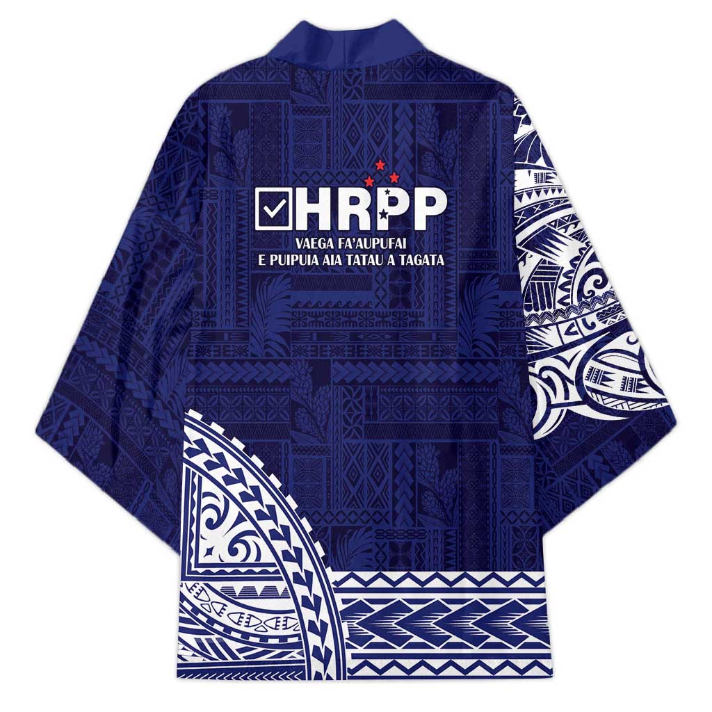 Samoa HRPP Kimono Samoan Motif Patterns - Polynesian Pride