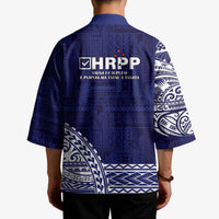 Samoa HRPP Kimono Samoan Motif Patterns - Polynesian Pride