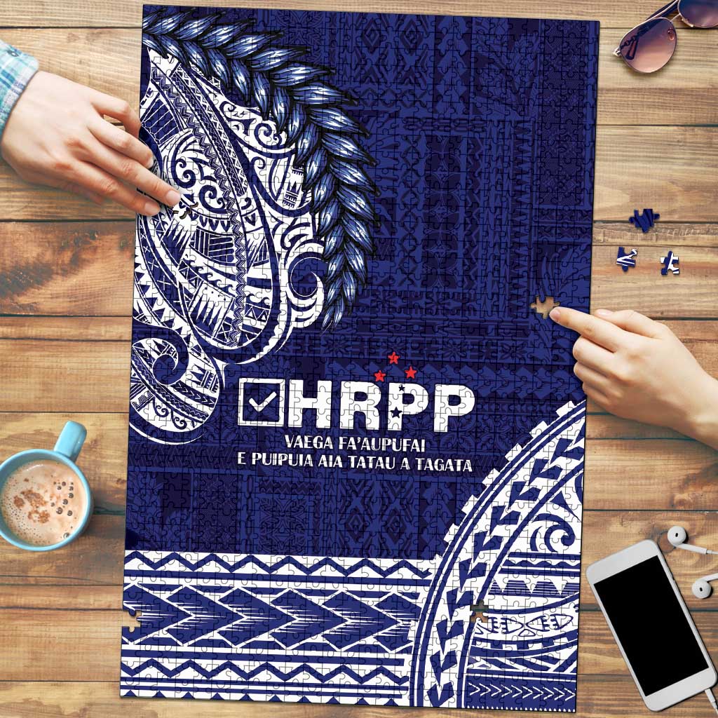Samoa HRPP Puzzle Samoan Motif Patterns - Polynesian Pride