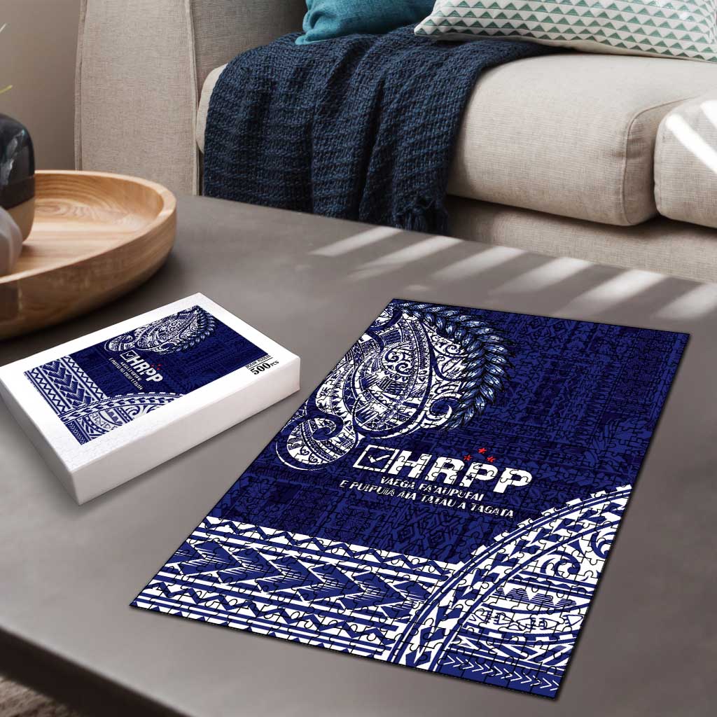 Samoa HRPP Puzzle Samoan Motif Patterns - Polynesian Pride