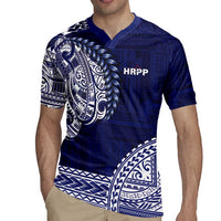 Samoa HRPP Rugby Jersey Samoan Motif Patterns - Polynesian Pride