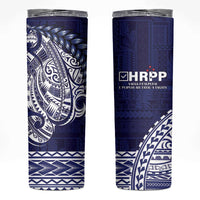 Samoa HRPP Skinny Tumbler Samoan Motif Patterns - Polynesian Pride