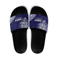 Samoa HRPP Slide Sandals Samoan Motif Patterns - Polynesian Pride