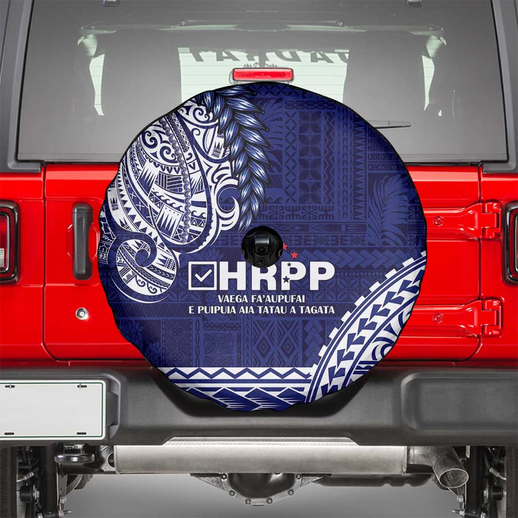Samoa HRPP Spare Tire Cover Samoan Motif Patterns - Polynesian Pride
