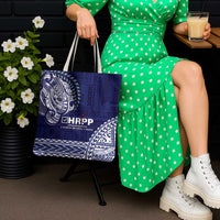 Samoa HRPP Tote Bag Samoan Motif Patterns - Polynesian Pride