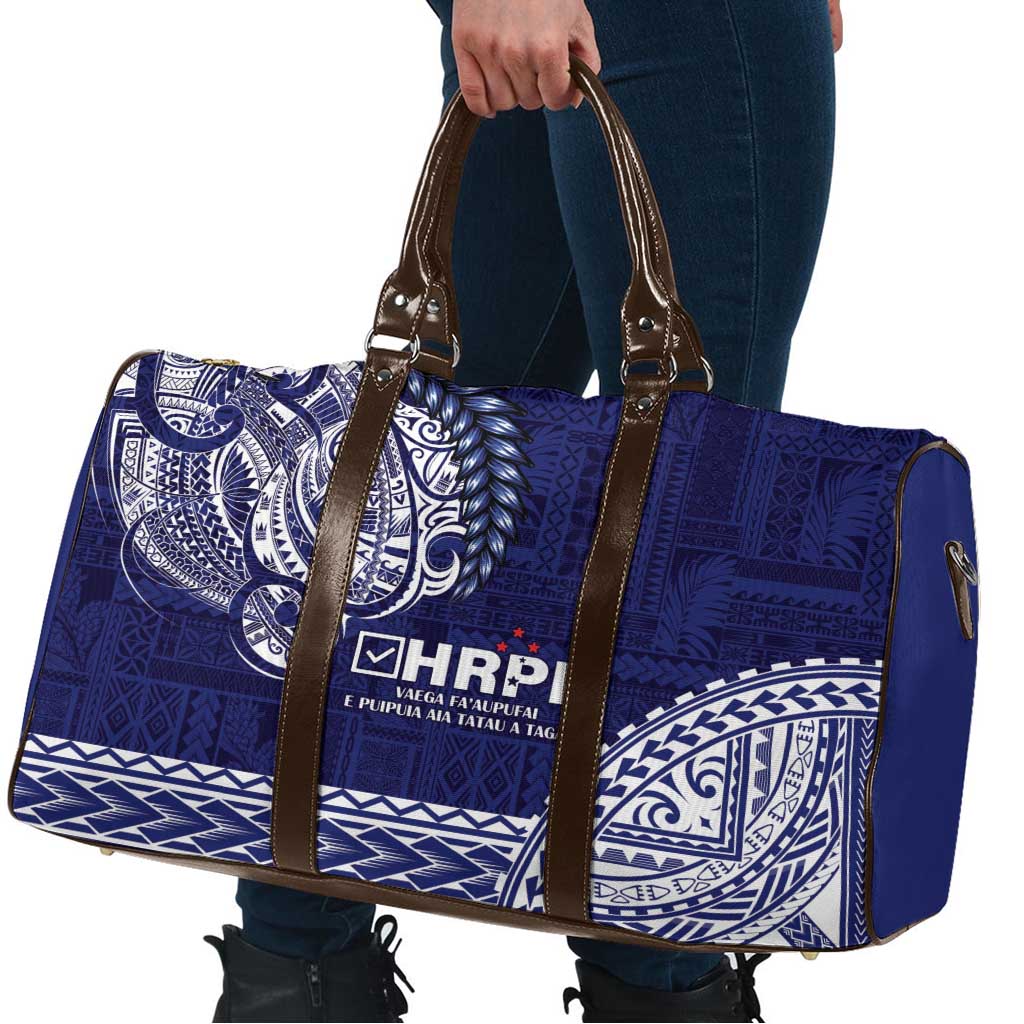 Samoa HRPP Travel Bag Samoan Motif Patterns - Polynesian Pride