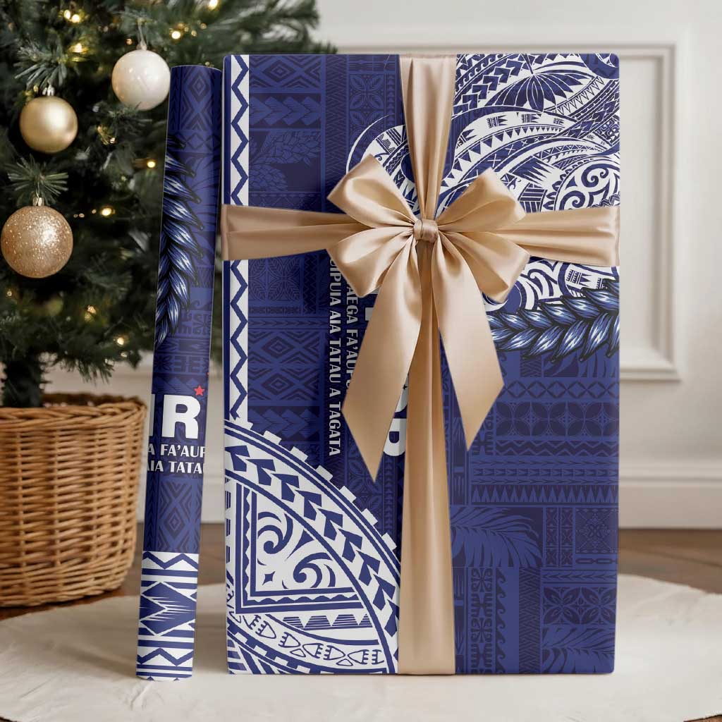 Samoa HRPP Wrapping Paper Samoan Motif Patterns - Polynesian Pride