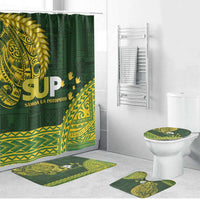 Samoa SUP Bathroom Set Samoan Motif Patterns - Polynesian Pride