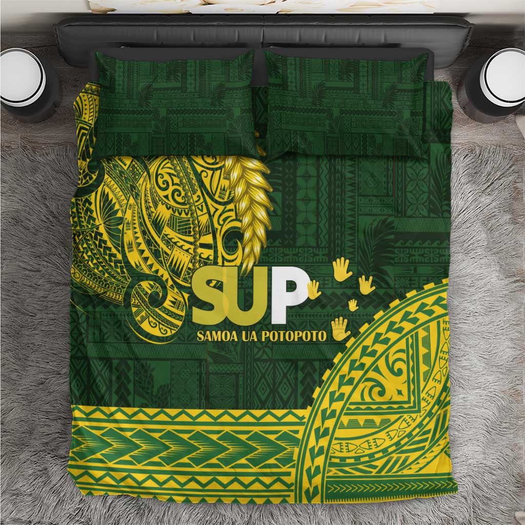 Samoa SUP Bedding Set Samoan Motif Patterns - Polynesian Pride