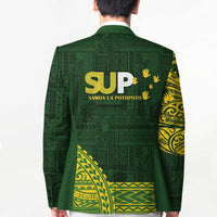 Samoa SUP Blazer Samoan Motif Patterns - Polynesian Pride