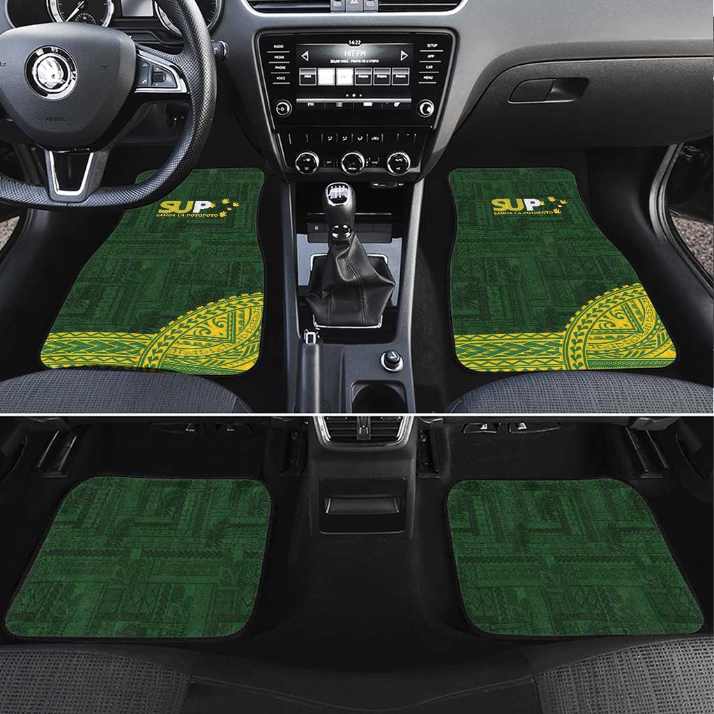Samoa SUP Car Mats Samoan Motif Patterns - Polynesian Pride